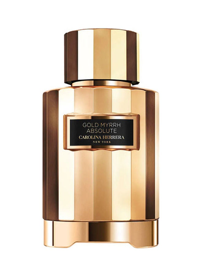 e0298f61-7d30-43d9-bdf1-c181c4b28089 CAROLINA HERRERA GOLD MYRRH ABSOLUTE UNISEX EDP 100ML - الصورة 1